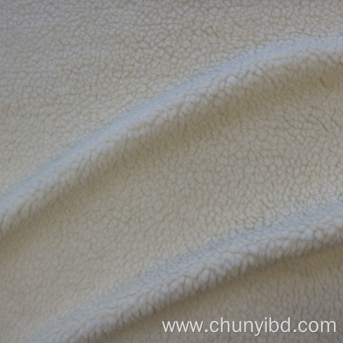 Suitable For Autumn Winter Skin Friendly High Quality 100% Polyester Cotton Solid Berber Fleece Fabric